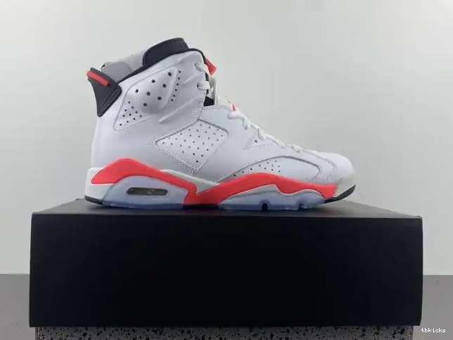 Rep TBK 384664-123 (2014) Infrared White Retro Jordan 6 0519